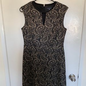 TOMMY HILFIGER Gold & Black Cocktail- Worn ONCE